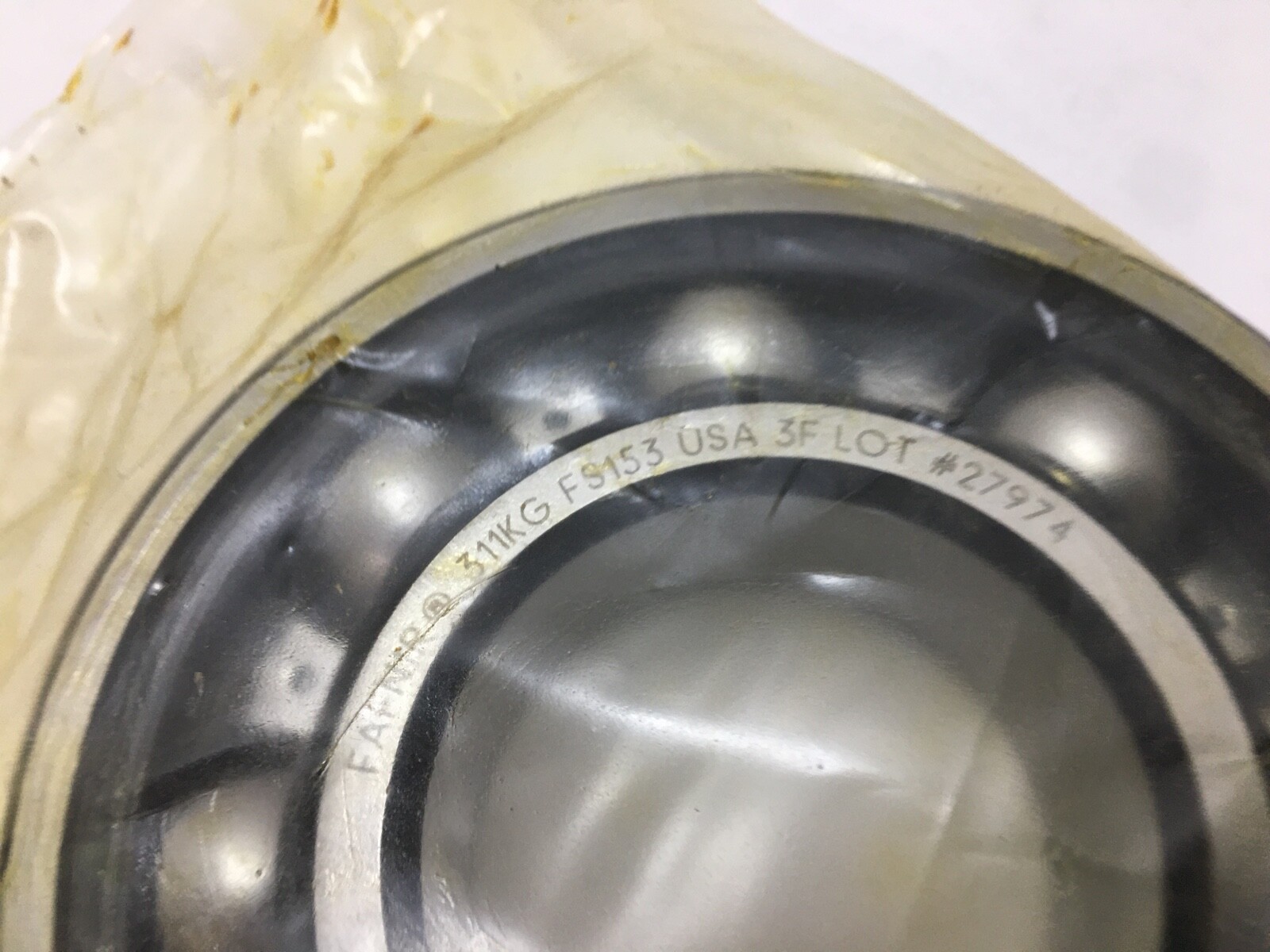 FAFNIR 311KG Bearing Open w/ snap ring 55x120x29 mm 311 KG 6311-NR USA