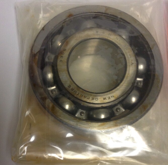 Delco New Departure Hyatt,3306, Single Row Deep Groove Bearing