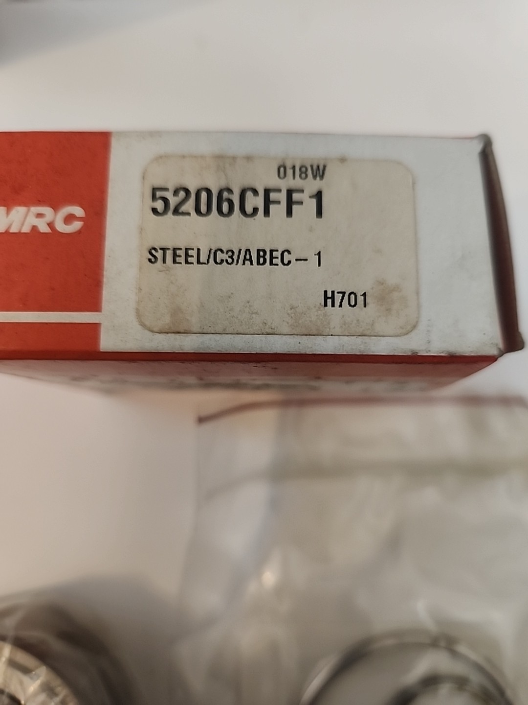 MRC 5206CFF1 Angular Bearing 30x62x15/16 mm 5206 CFF1 C3 w/Mounting Spacers USA