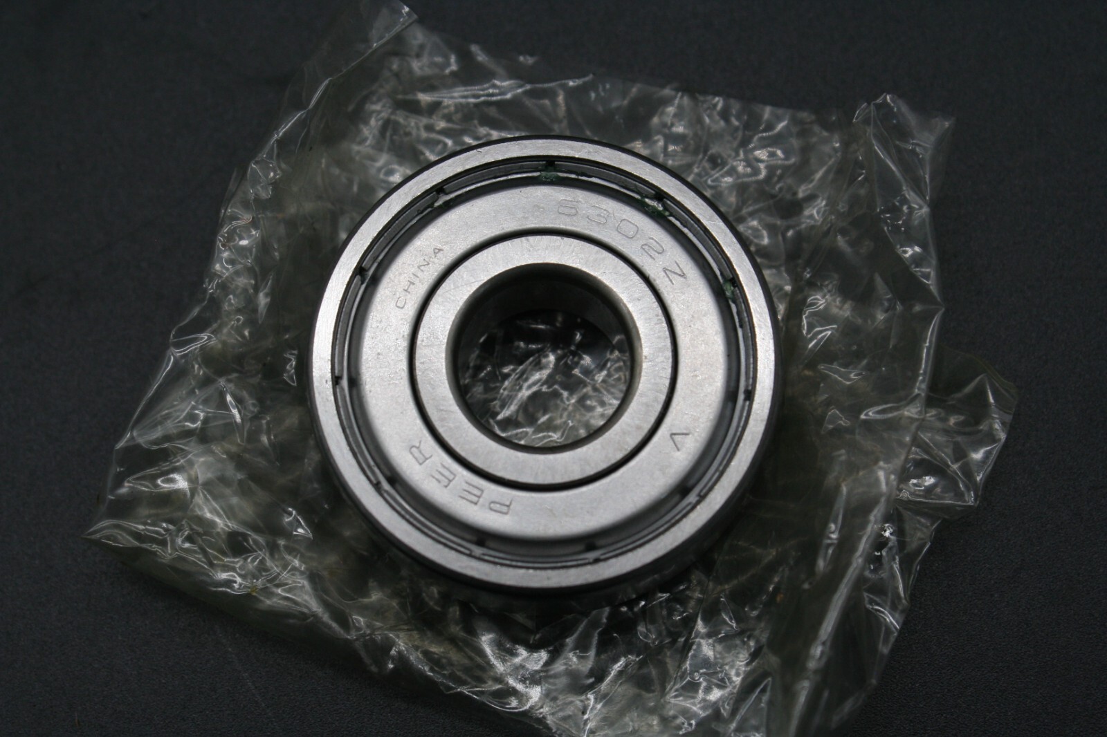 One (1) Peer 6302-ZZ-C3 Deep Groove Bearing 15MM ID China NEW
