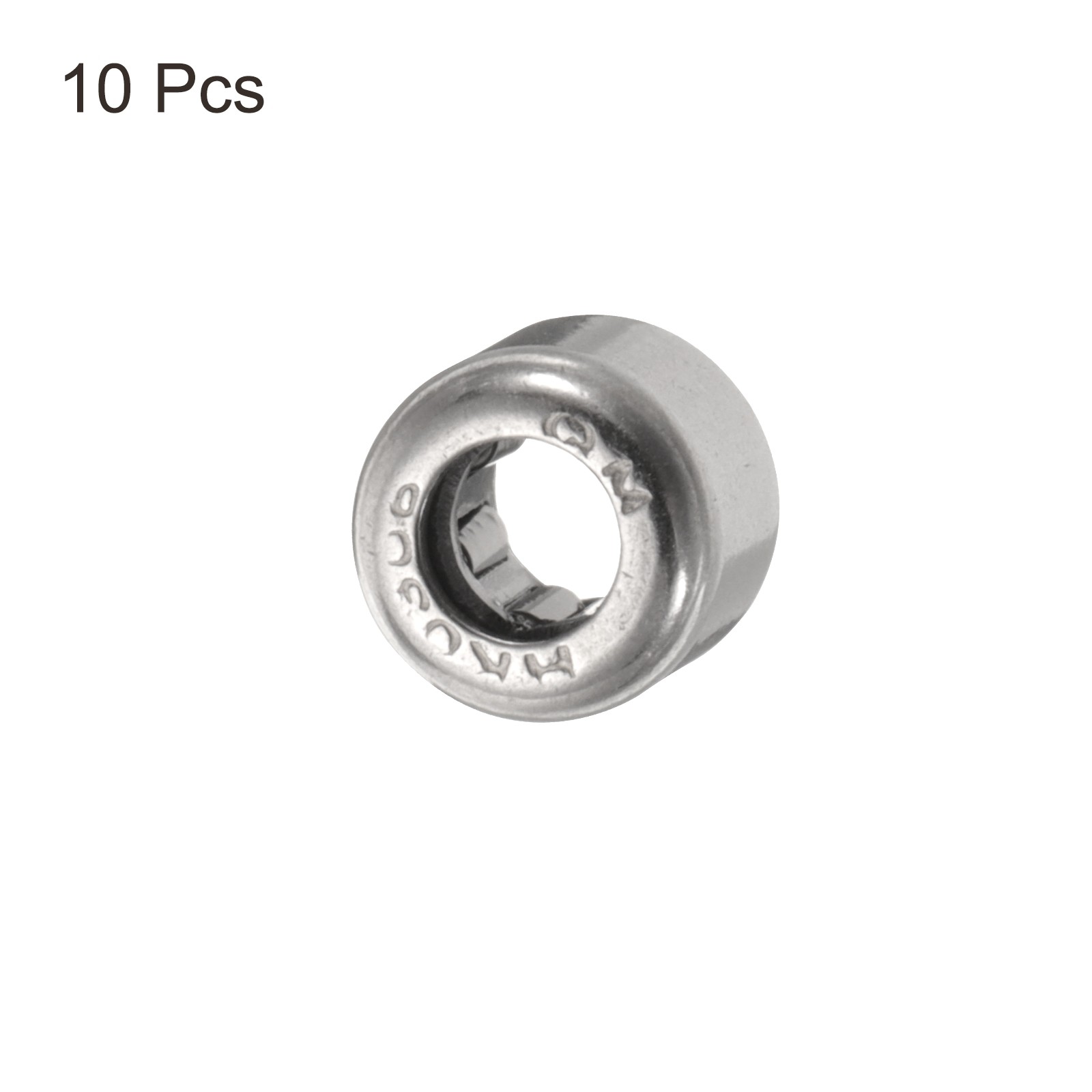 10Pcs HK0306 Needle Roller Bearings 3.5×6.5x6mm Chrome Steel Bearing