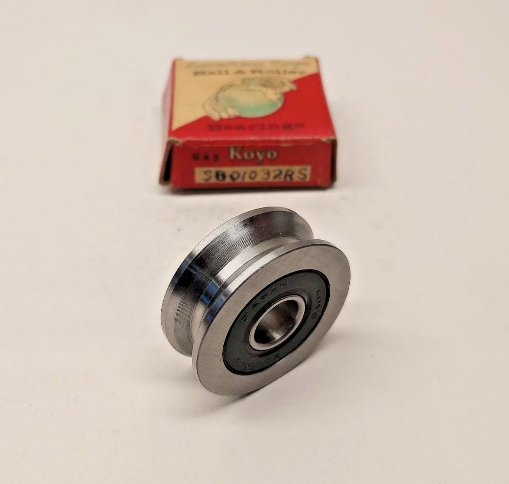 Koyo SB-0103-2RS Ball Bearing Double Sealed Grooved 0.37 ID x 1.3 OD x 0.47 in W