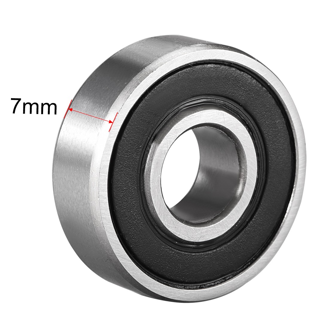 20Pcs 608-2RS Ball Bearings Double Sealed 8mmx22mmx7mm High Carbon Steel