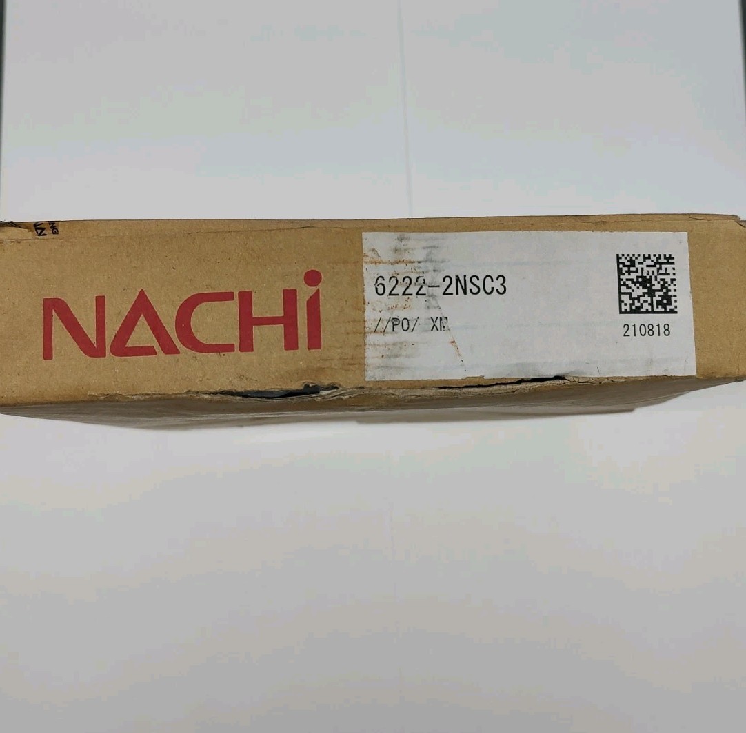 Nachi 6222-2NSC3 Made In Japan 110 X 200 X 38mm Rubber Sealed Both Sides