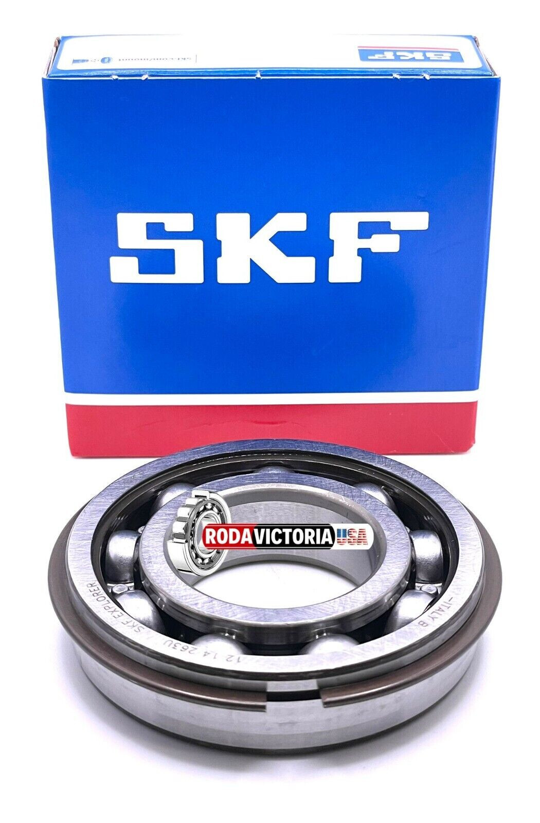 SKF 6207 NR BEARING OPEN w/ snap ring 35x72x17 mm 6207 NR SAME DAY SHIPPING