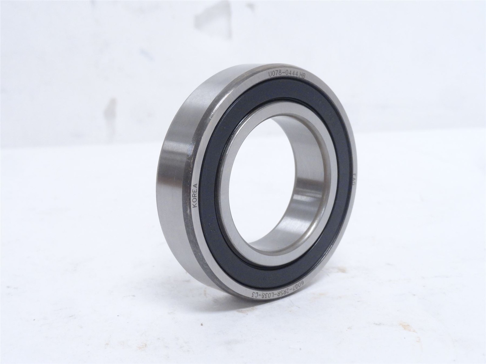 250522 New-No Box; FAG 6007-C-2HRS-L038-C3 Ball Bearing; 35mmID x 62mmOD x 14mm