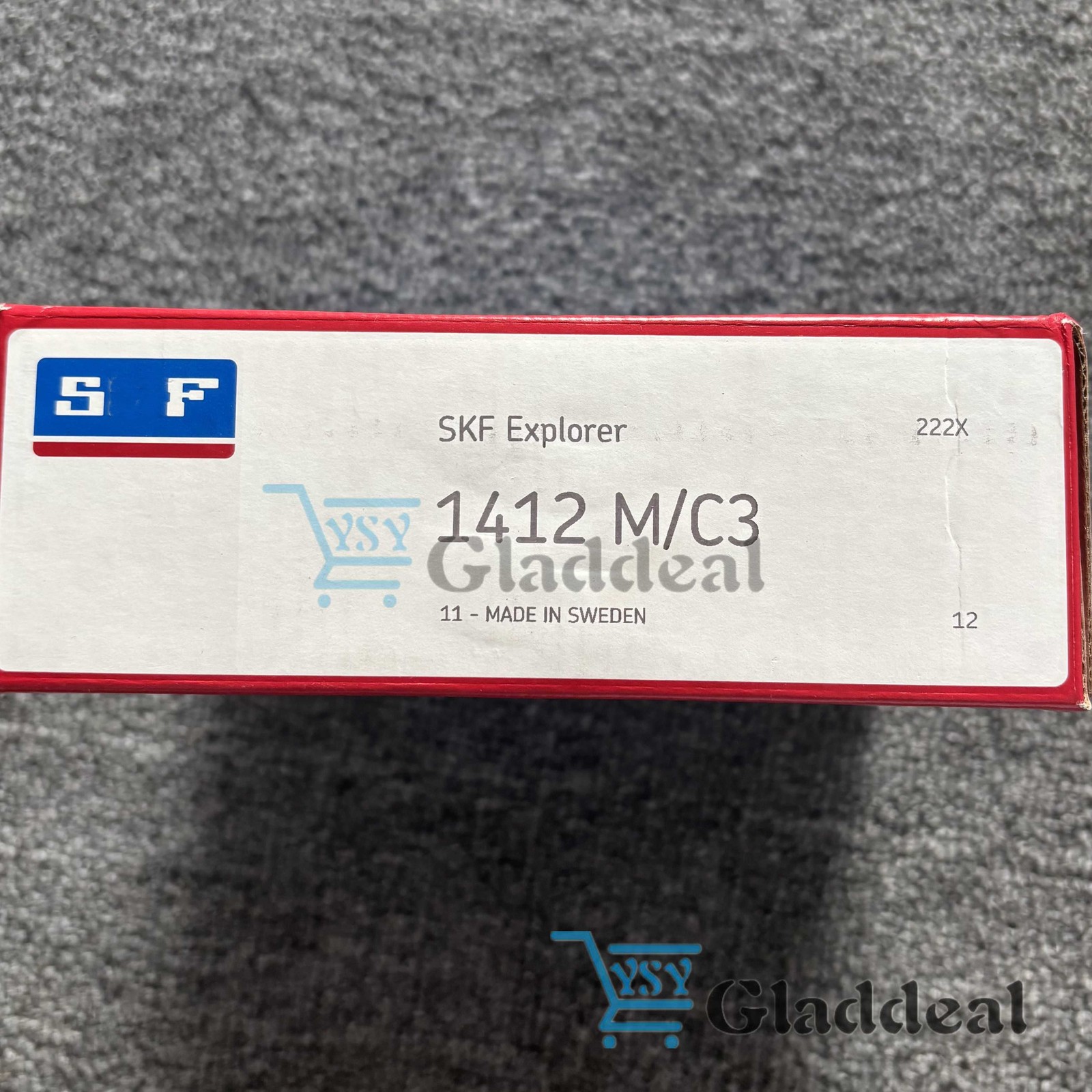 Double Row Self Aligning Ball Bearing For SKF 1412 M/C3 60x150x42