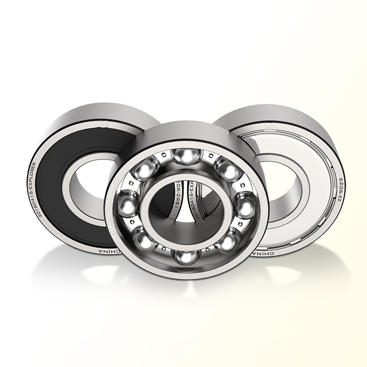 6000-6005 Ball Bearing Open or Rubber or Metal Seals (2RS / ZZ) Select Your Size