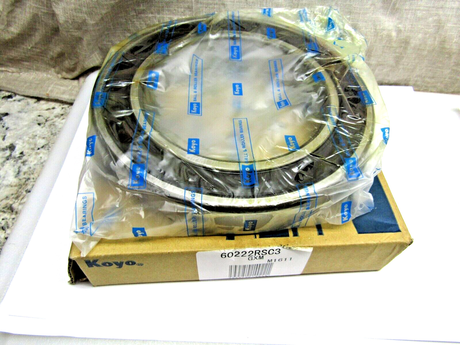 Koyo 6022-2RS C3 110mm X 170mm X 28mm Sealed Bearing