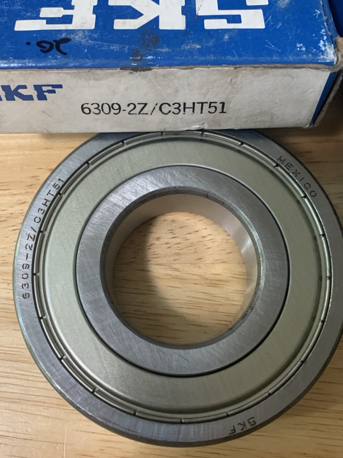 SKF 6309-2Z/C3HT51 RADIAL DEEP GROOVE BALL BEARING 45MM ID