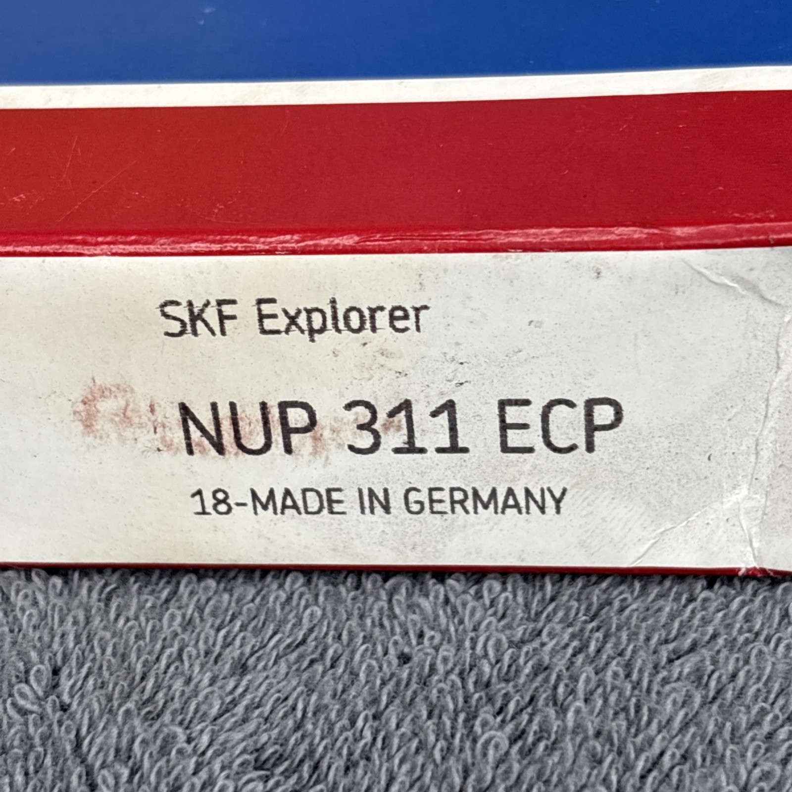 SKF NUP 311 ECP Cylindrical Roller Bearing New In Box SEALED 55x120x29MM