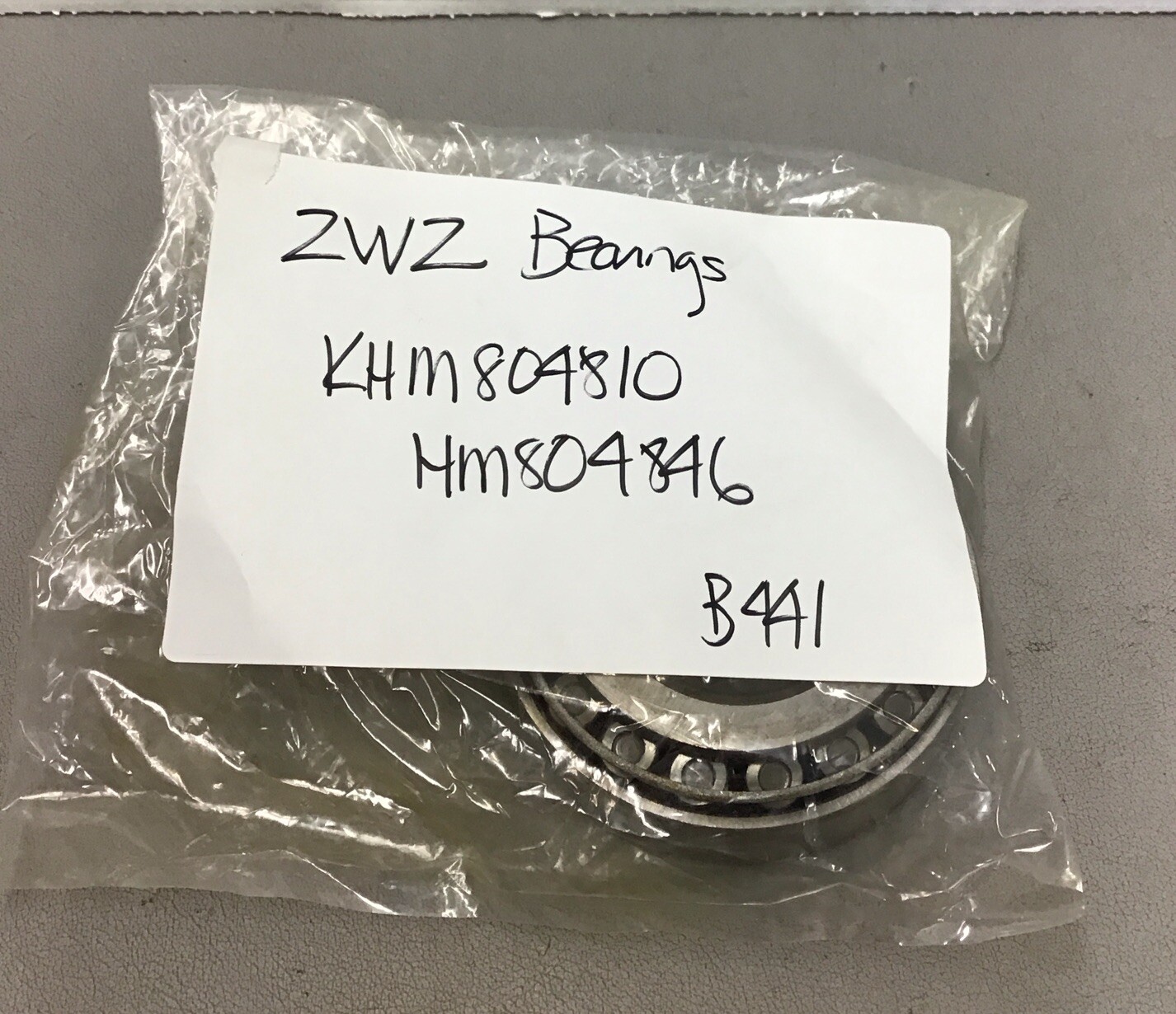 ZWZ Tapered Roller Bearing And Cup KHM80410 HM804846 (B441)