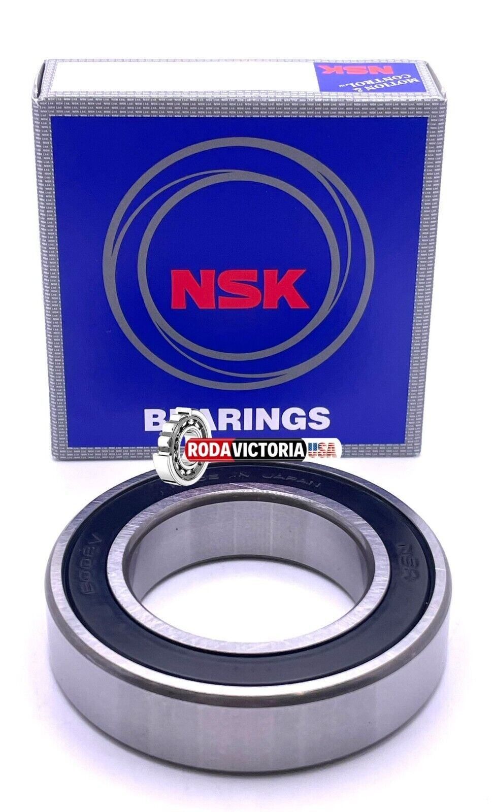 NSK 6008 VV Deep Groove Radial Ball Bearing 40x68x15mm 6008 RS 6008-2RS