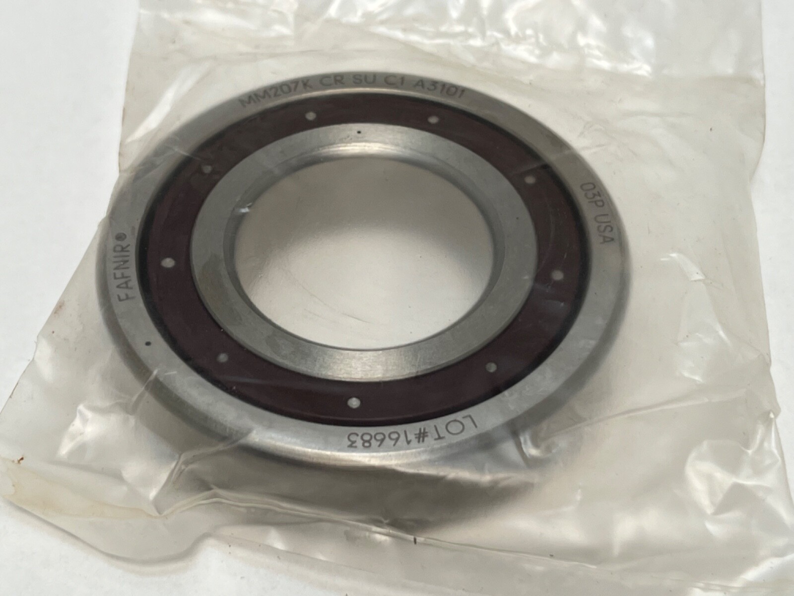 Fafnir MM207KCRSU Bearing 35x72x17 mm 6207-P4 MM-207-K-CR-SU USA
