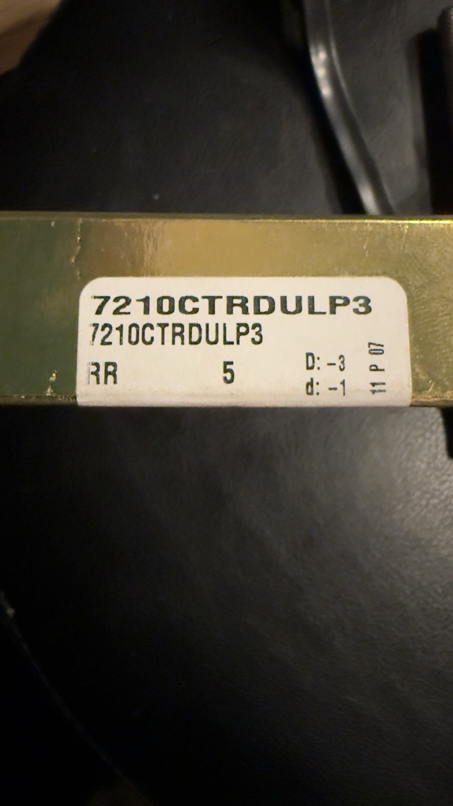RHP 7210CTRDULP3 BALL BEARINGS (Pair)