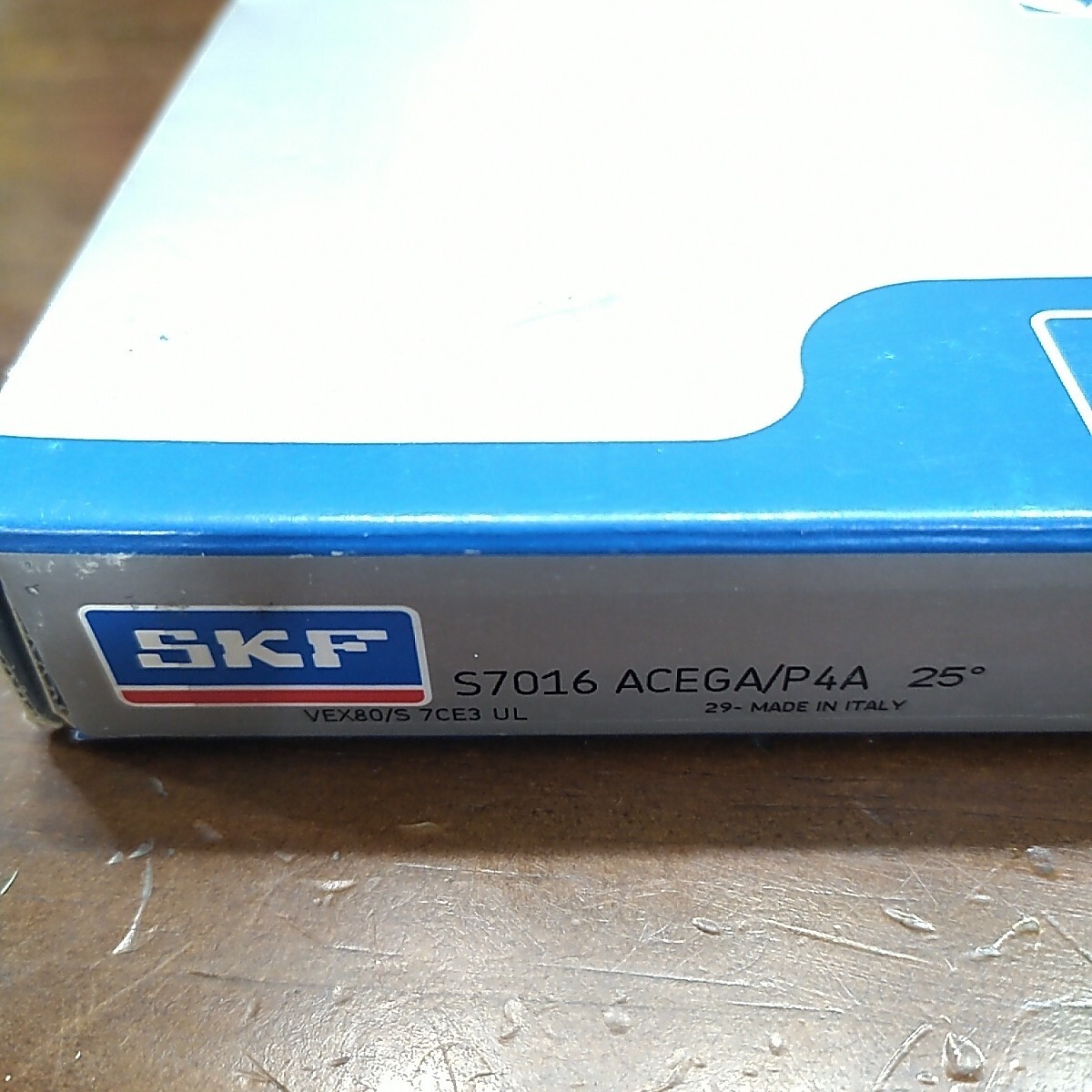 S7016ACEGA/P4A 80x125x22mm SKF Precision Angular Contact Ball Spindle Bearing
