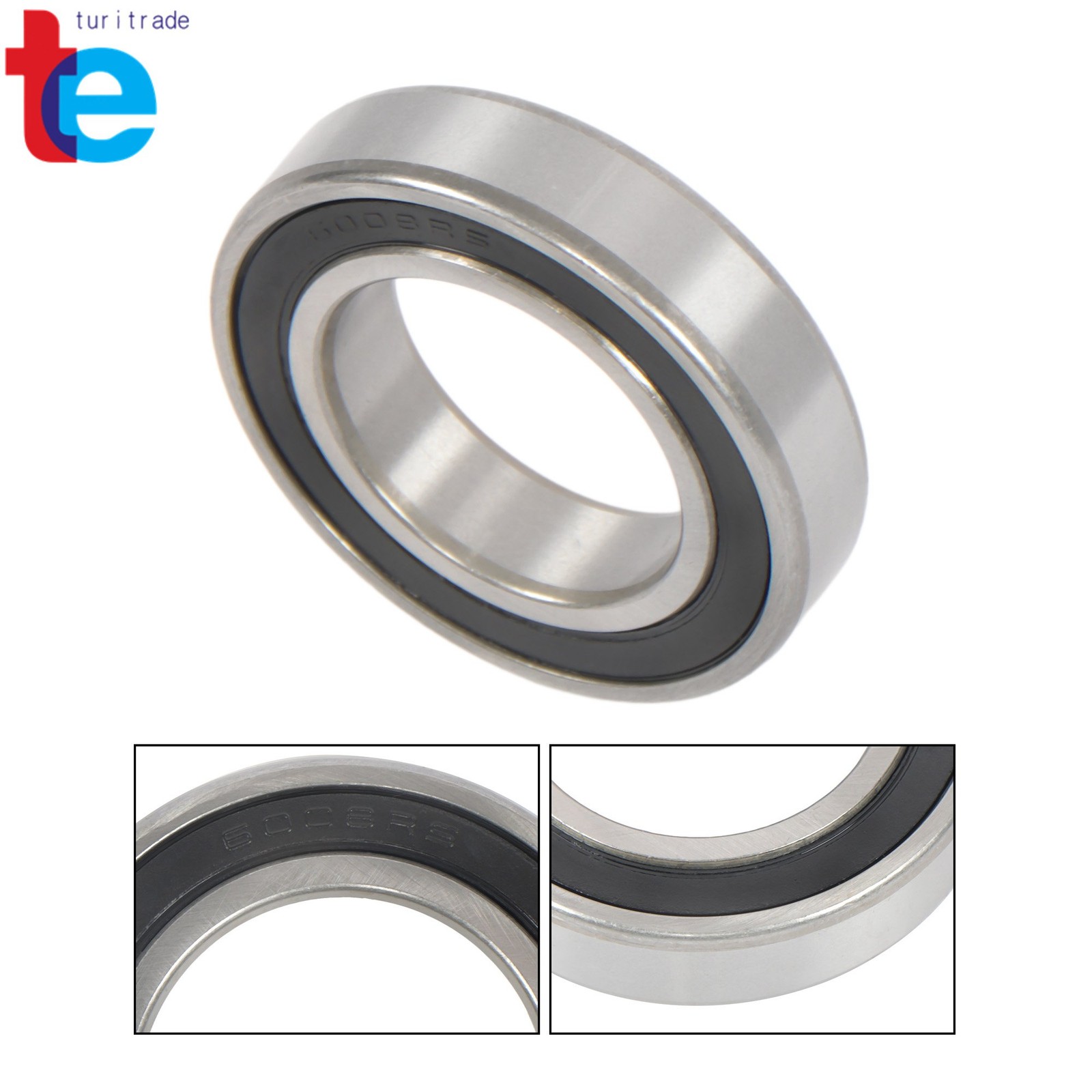 10pcs 6008-2RS Sealed Ball Bearings 40mm x68mm x15mm Industrial