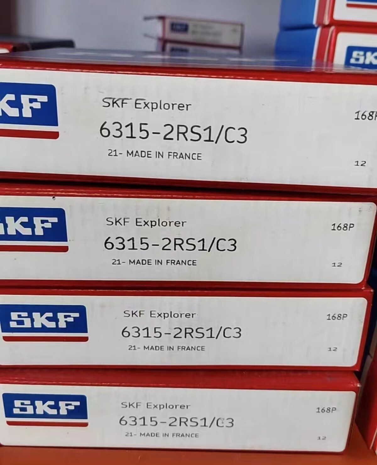 NEW SKF 6315-2RS1/C3 Deep Groove Ball Bearing 1PCS #NN