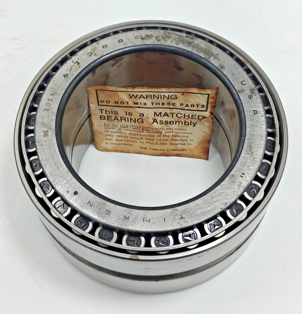 67388/67322D *3 Timken Tapered Roller Bearing Cone&Cup 67388 *3 – 67322D *3 USA