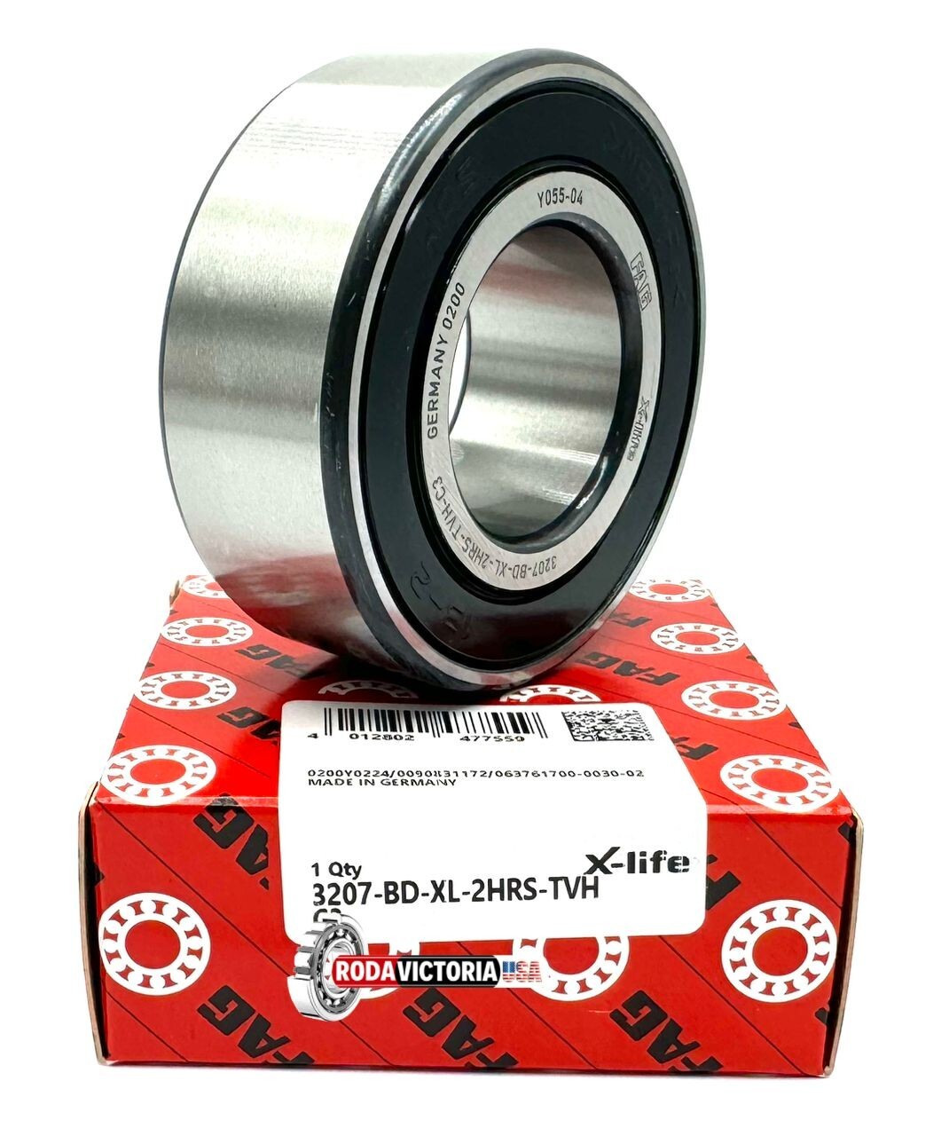 FAG 3207 BD XL 2HRS TVH C3 ANGULAR CONTACT BALL BEARING 5207 35x72x27 mm