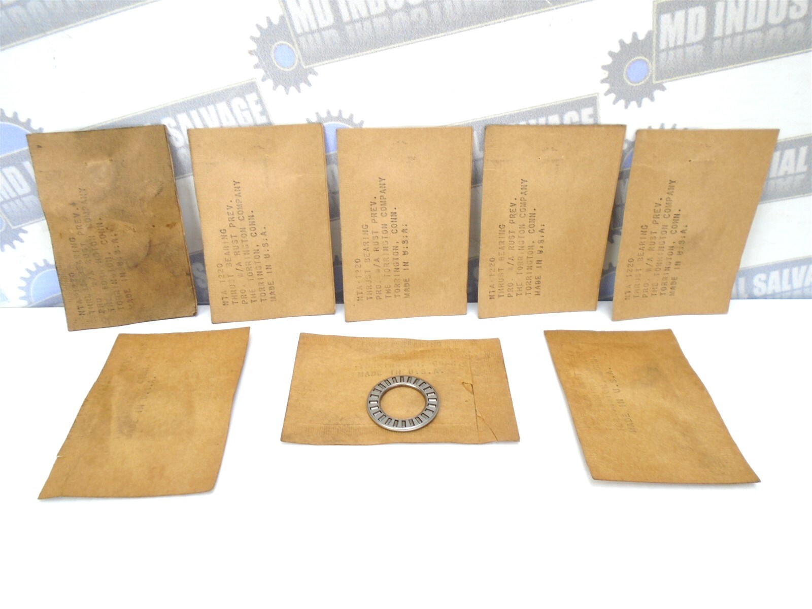(Lot of 8) Torrington NTA 1220 – THRUST BEARING – 3/4″ x 1 1/4″ x 5/64″ – (NEW)