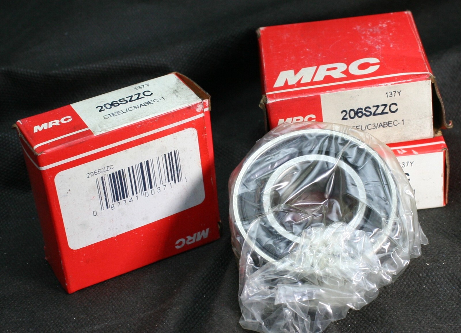 One (1) MRC 206 SZZC Deep Groove Bearing 30 MM ID Japan NEW