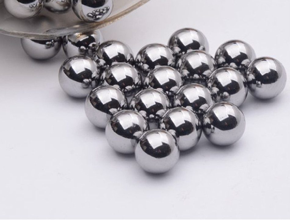 6mm Diameter Tungsten Steel Ball Solid Round Beads Tungsten Carbide Balls 10Pcs