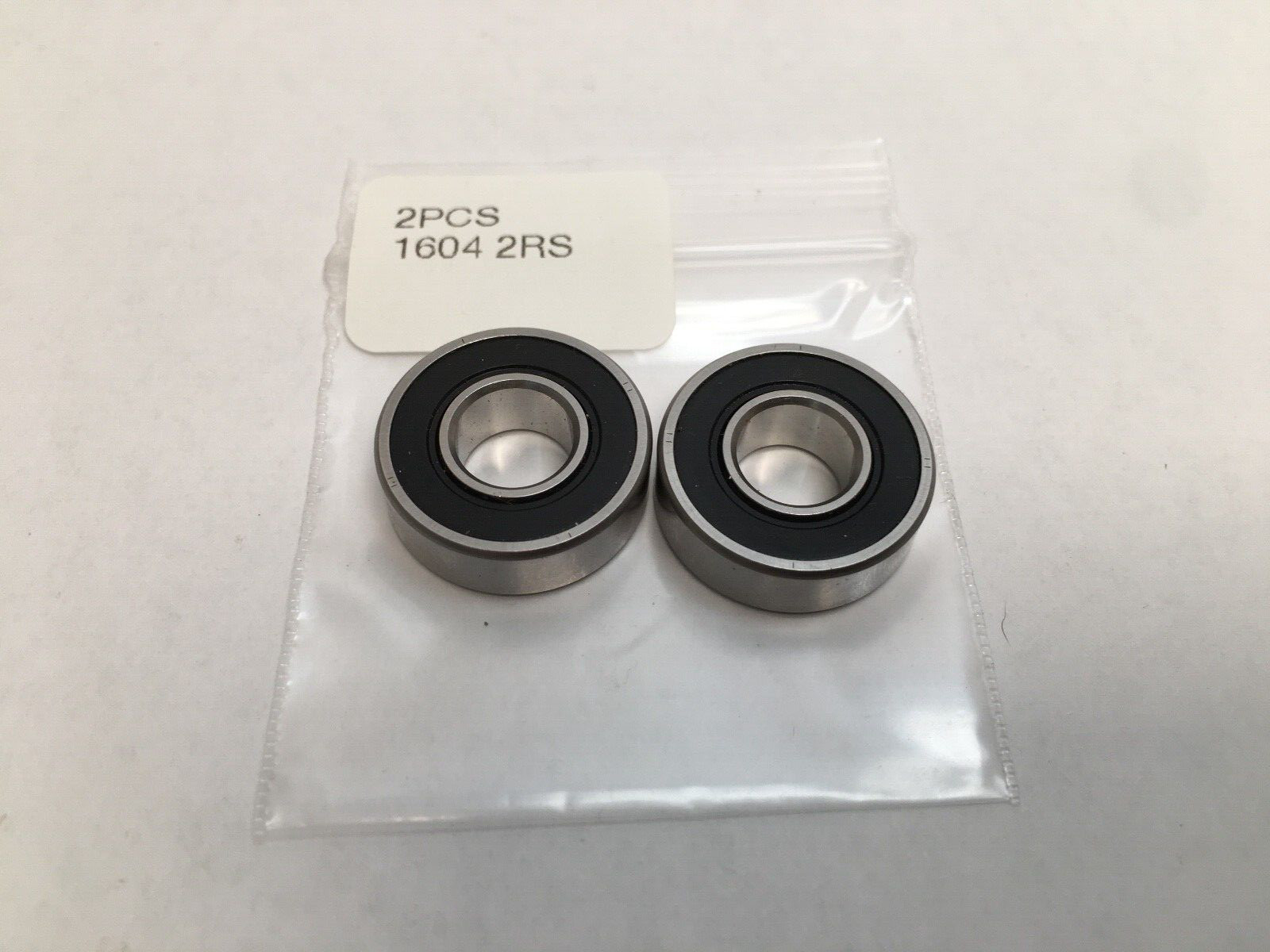 2 pcs OCM 16042RS Bearing Rubber Seals 3/8×7/8×11/32″ 1604 2RS RS 1604RS USA