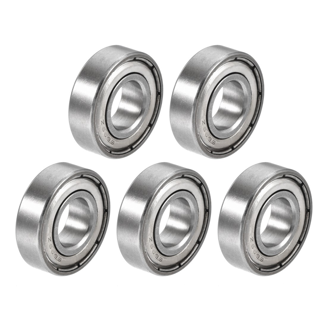 S699ZZ Stainless Steel Ball Bearing 9x20x6mm Double Shielded S682 Bearings 5pcs