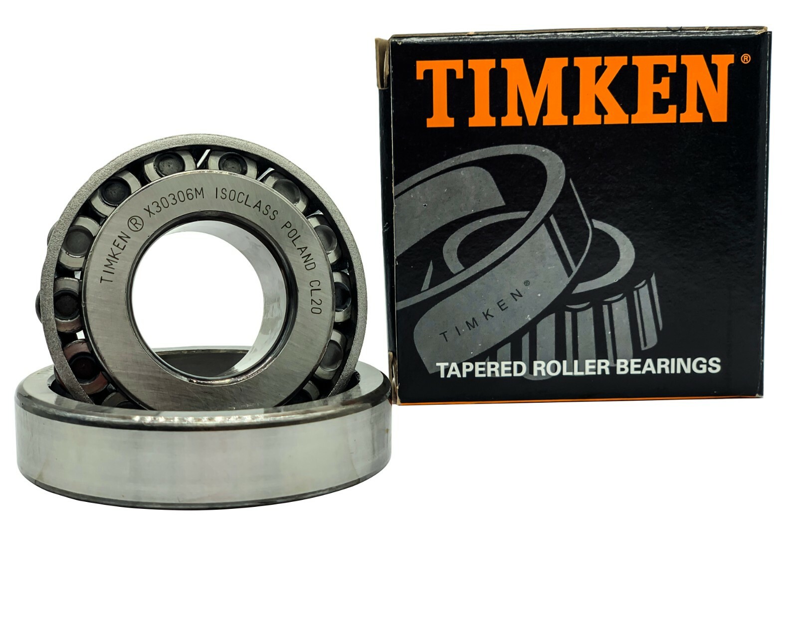 USA TIMKEN 30306M Metric Tapered Roller Bearing 30x72x21MM