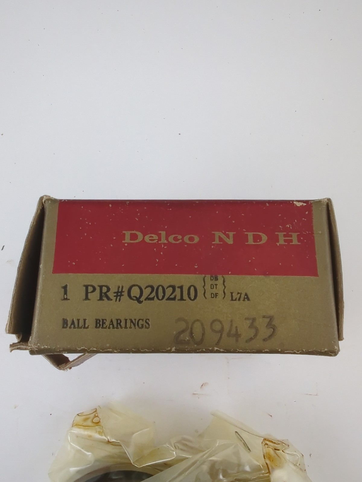 NDH Q20210 L7A Matched Pair Precision Angular Contact Ball Bearings DB DT DF