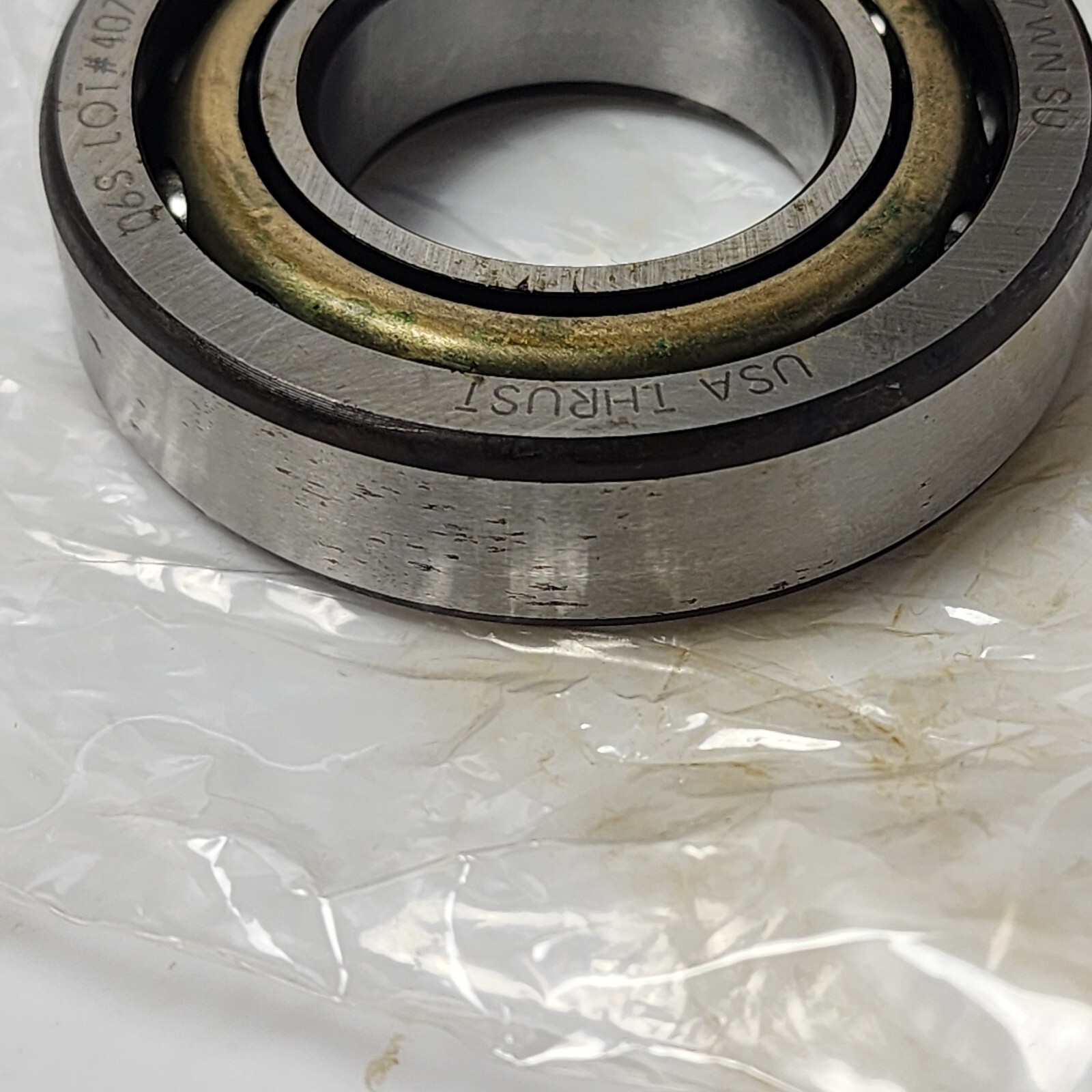 Timken Fafnir 7207WN SU Angular Contact Bearing Made in USA (Rust On O.D.)