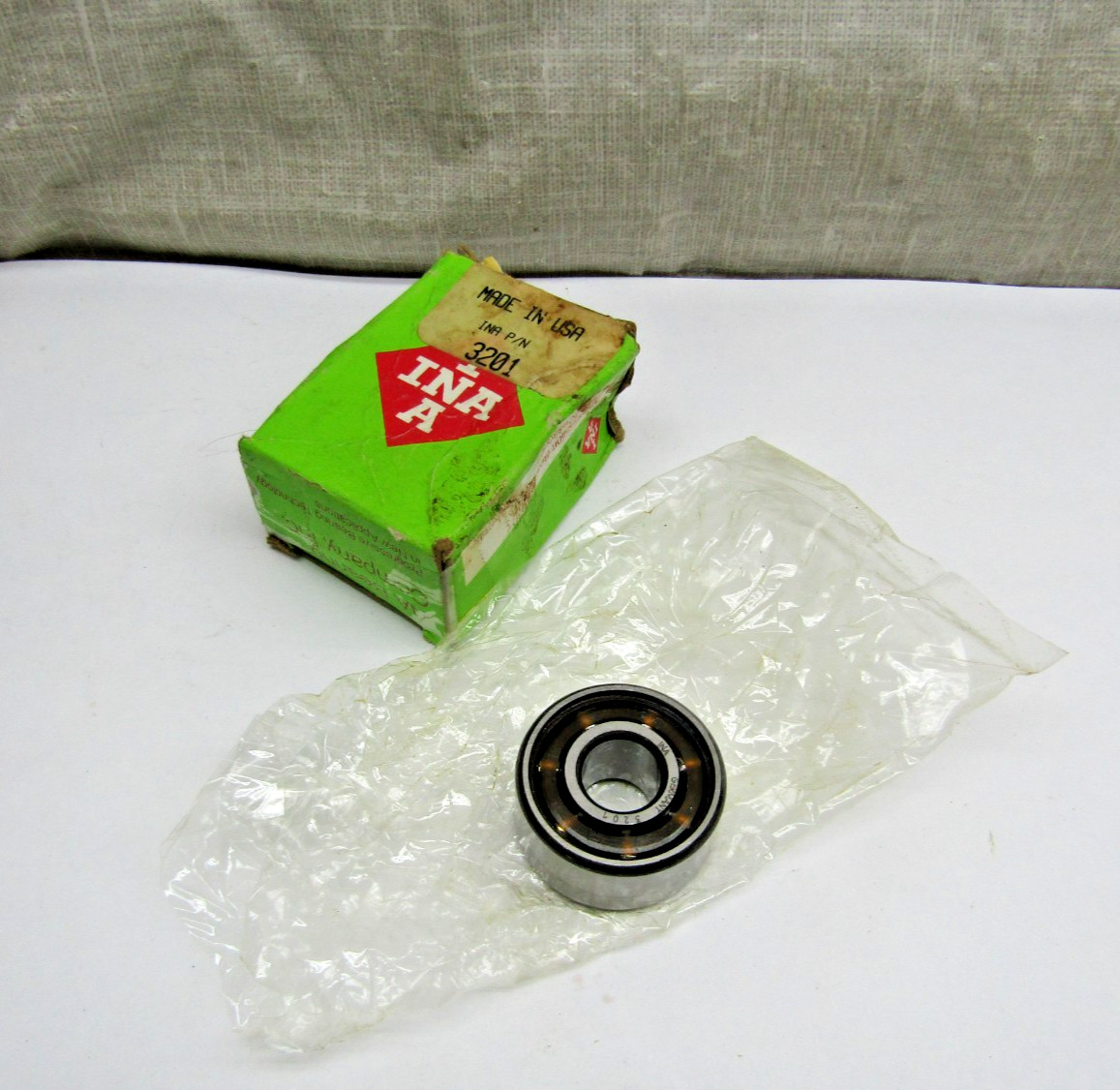 INA 3201 12mm X 32mm X 15.9mm Angular Contact Bearing