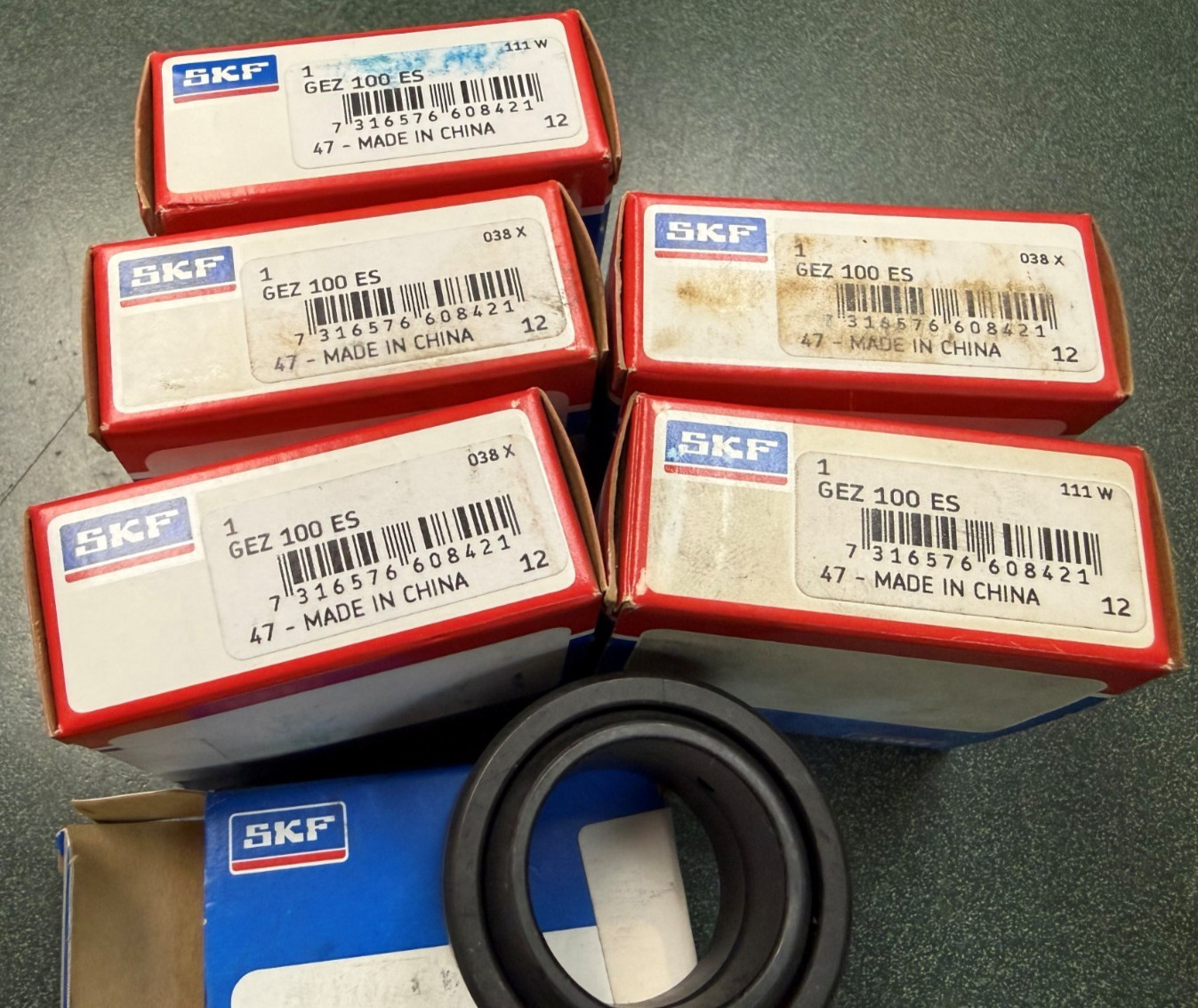SKF GEZ100ES RADIAL SPHERICAL PLAIN BEARING