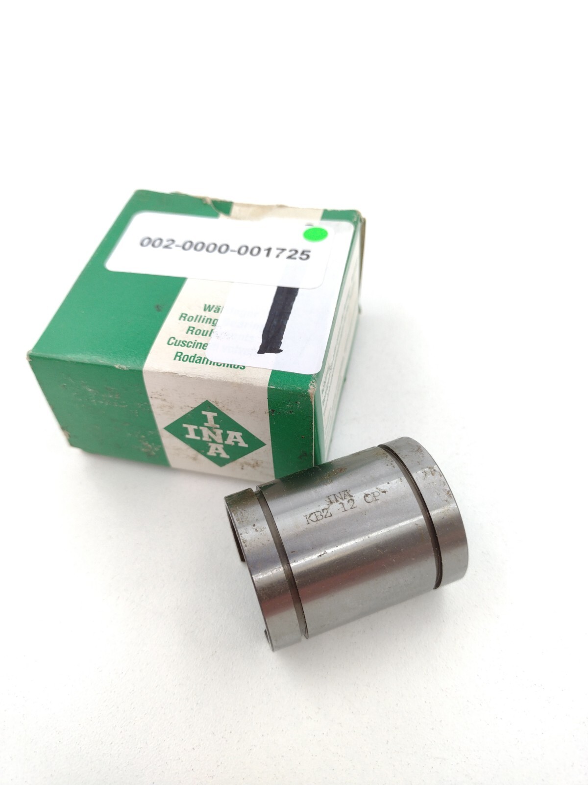 INA KBOZ12CP Open Round Rail Ball Bushing – KBZ Series