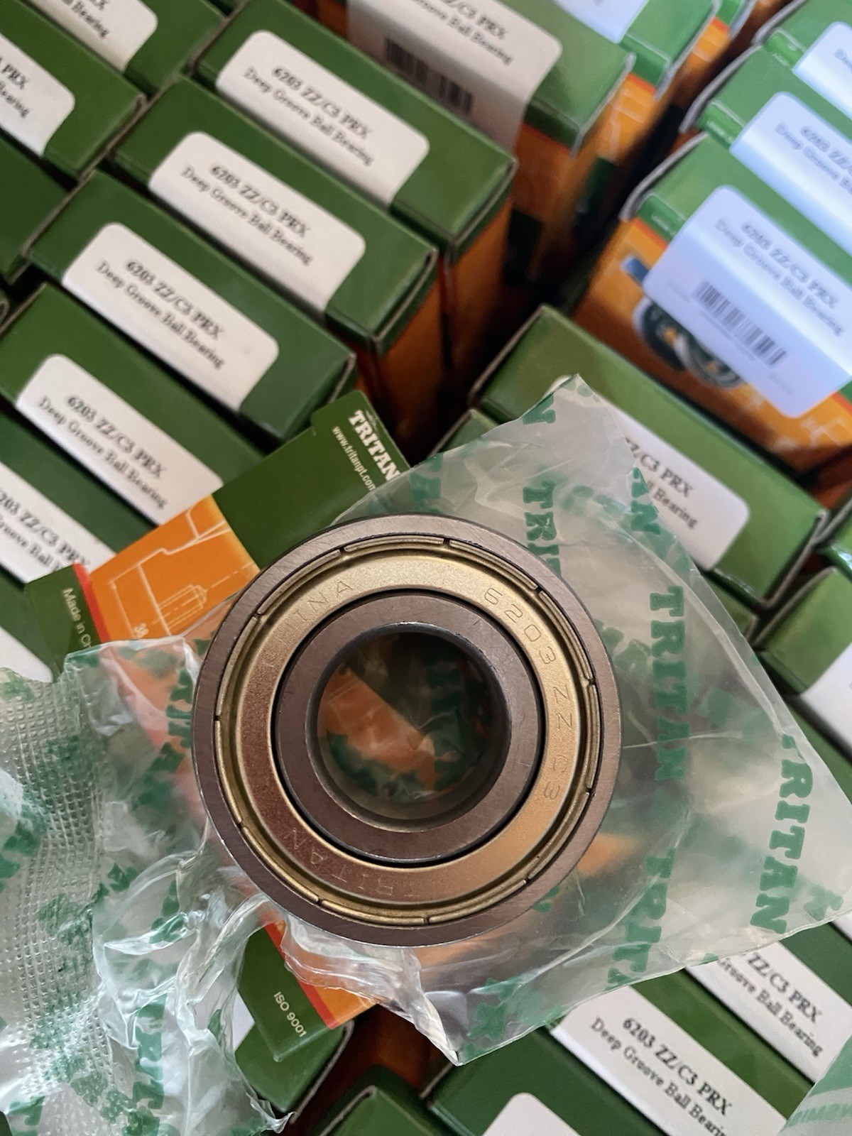 6203 ZZ C3 PRX Tritan Bearing 100pc Lot