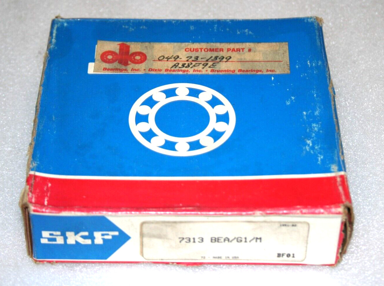 SKF 7313 BEA/G1/M Angular Contact Bearing 7313BEAG1M * NEW *