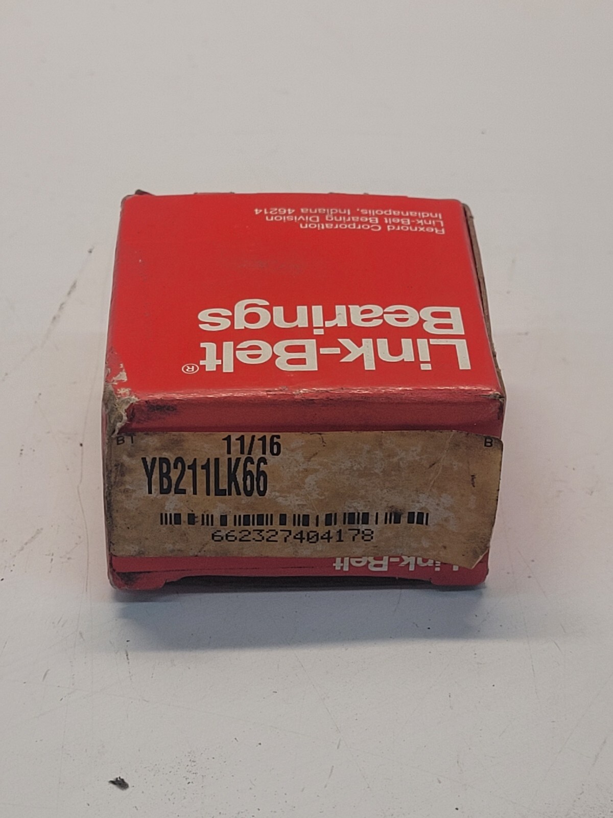 Link-Belt YG211LK66 Ball Insert Bearing Cylindrical Bore 11/16 in ID NEW x53
