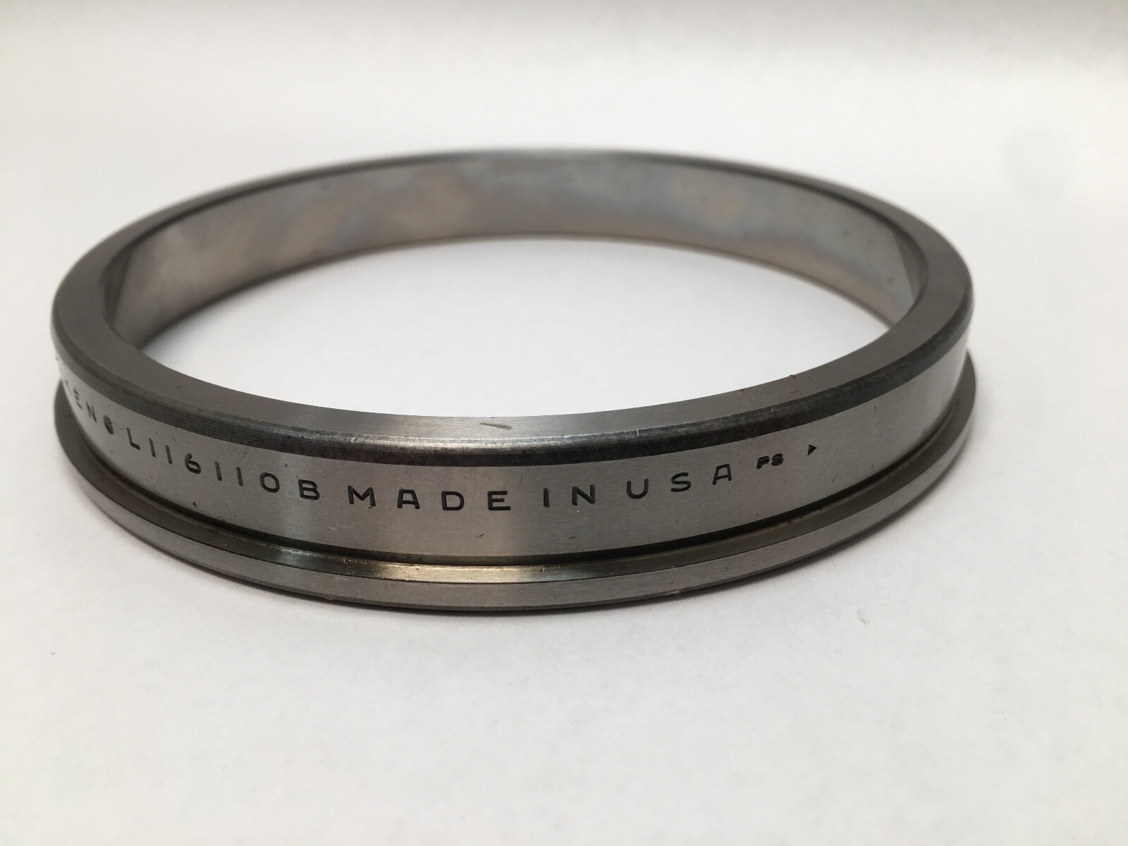 TIMKEN L116110B Flange Taper Roller Bearing Cup / Race 4-9/16″ OD L 116110 B USA