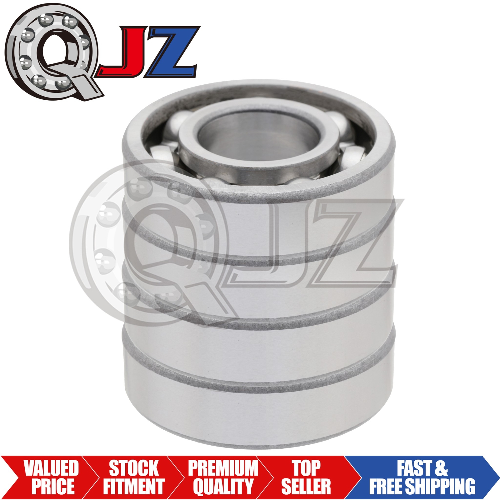 [Qty.4] 6004-OPEN Radial/Deep Groove Ball Bearing [20mm ID x 42mm OD x 12mm W]