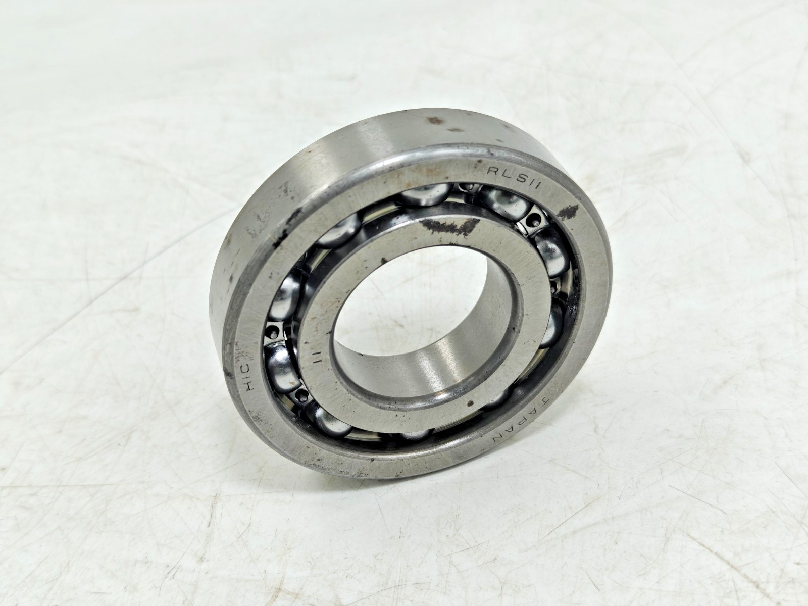(4Pcs) RLS 11 HIC Deep Groove Ball Bearing HIC RLS11 / LJ 1 3/8 / LS 12-1/2