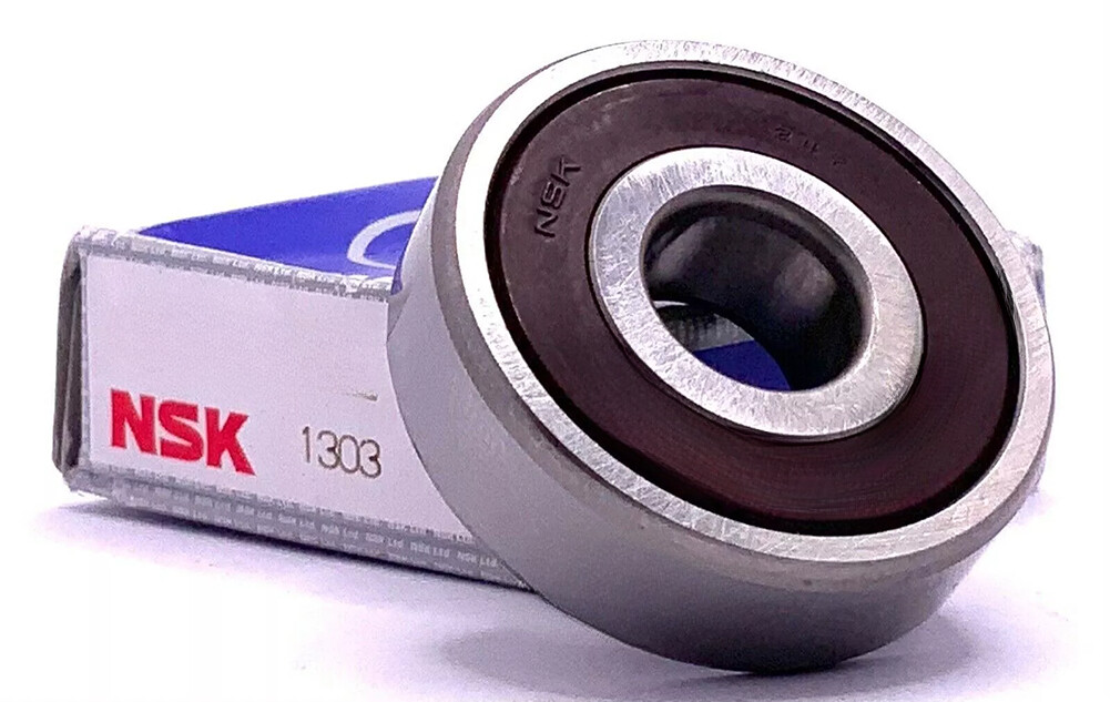NEW NSK 6203 2RS C3 2 PACK Deep Groove Ball Bearing 17x40x12 Mm Free Shipping