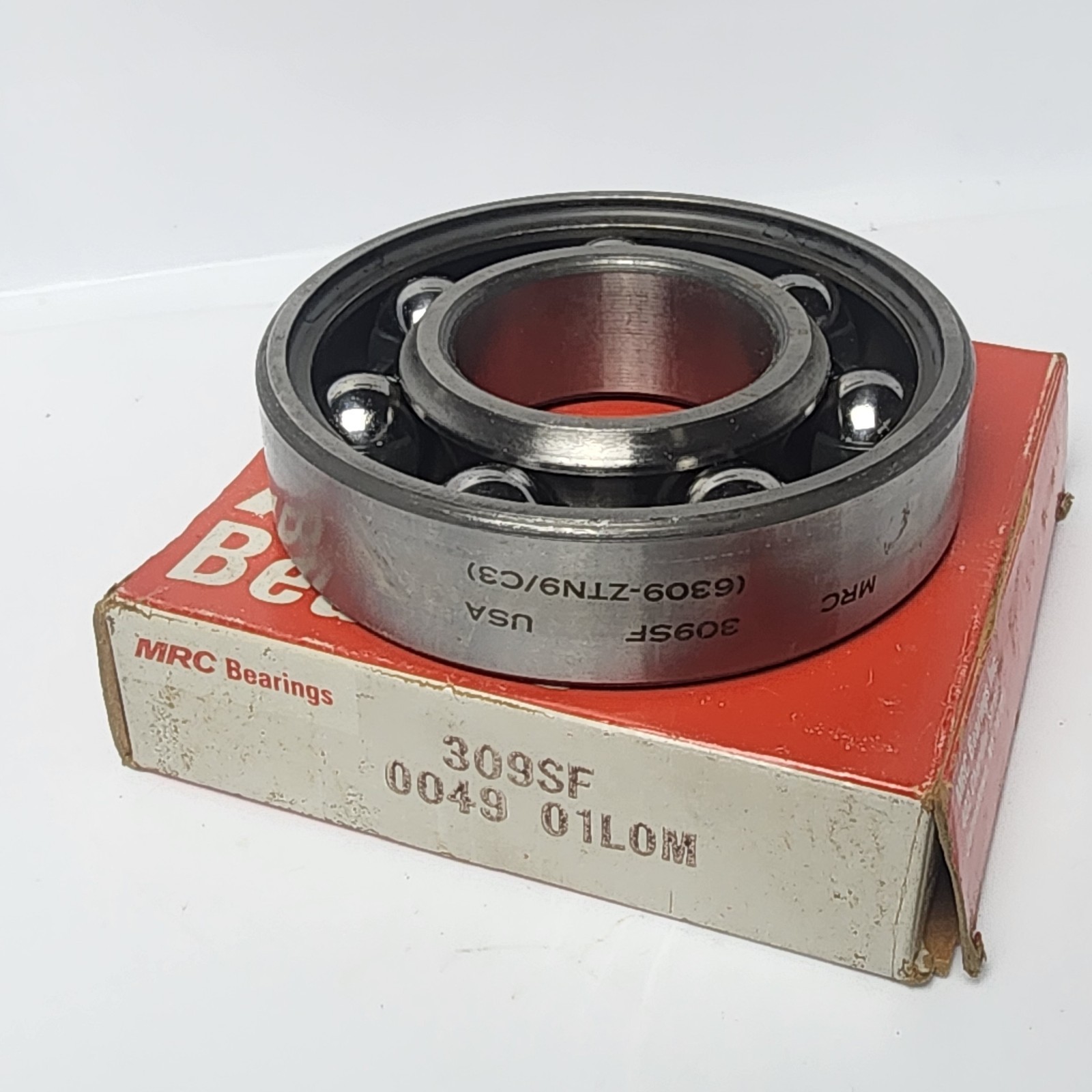 New MRC 309SF Ball Bearing 45mm x 100mm x 1.5630in
