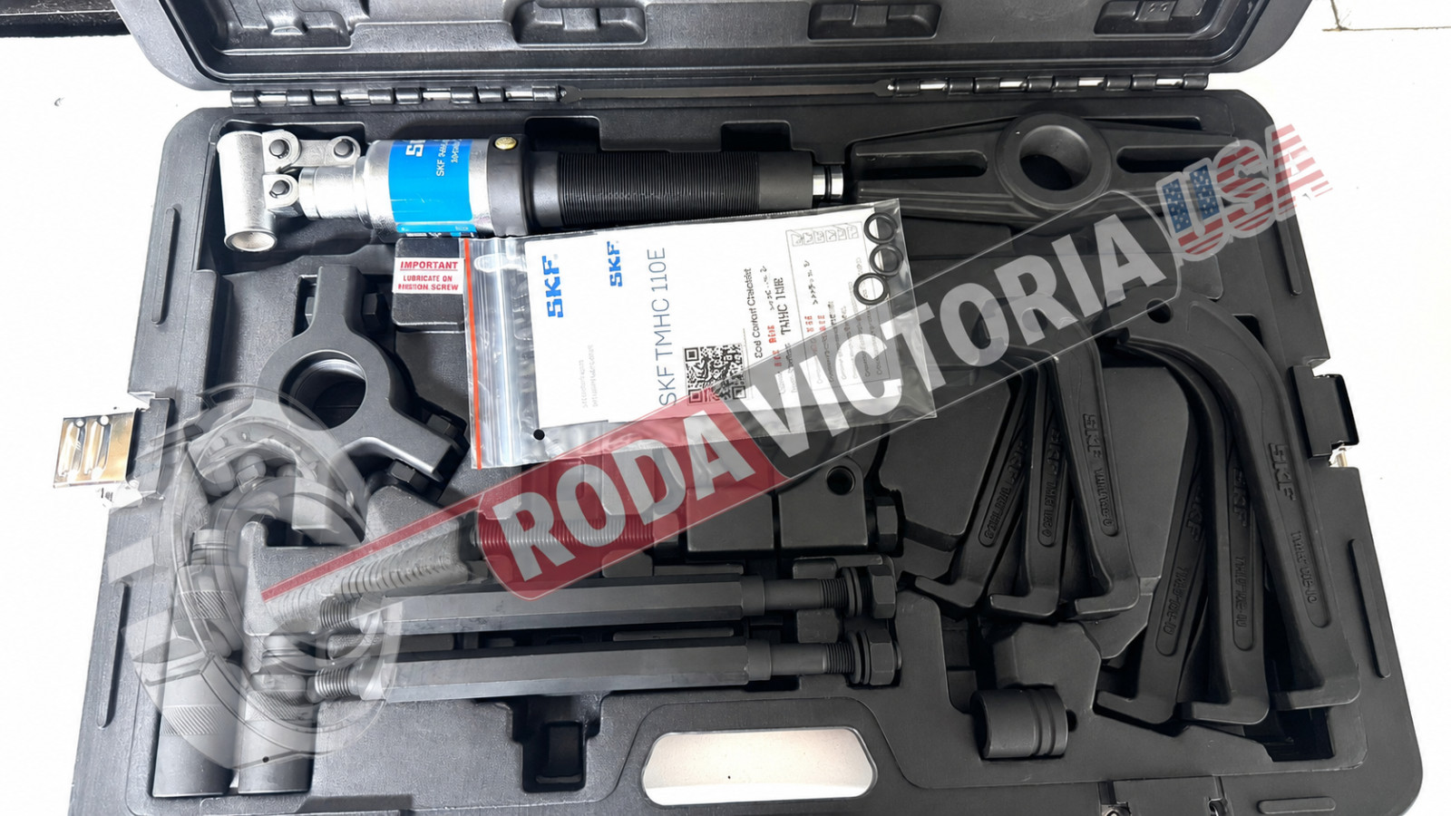 SKF TMHC 110E Hydraulic Puller Kit – 10 Ton Capacity