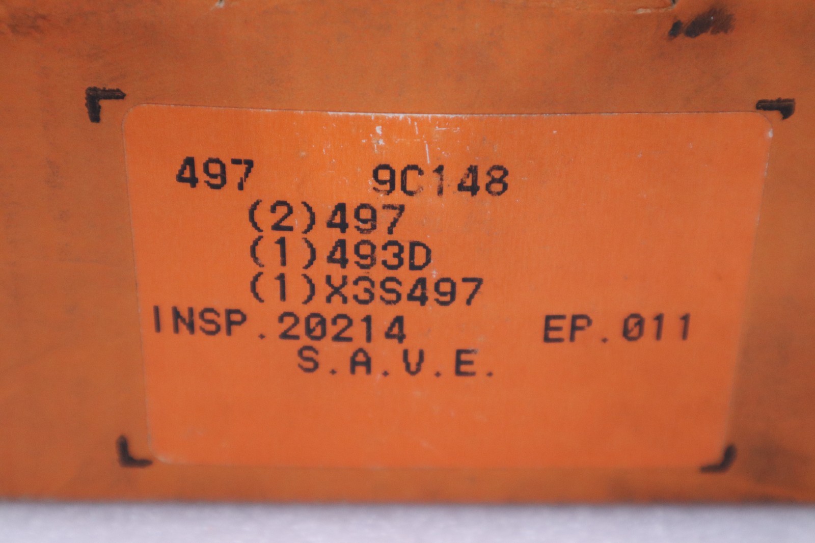 Timken 497 9C148 Tapered Roller Bearing Assembly – NEW IN BOX – STOCK 2921CC