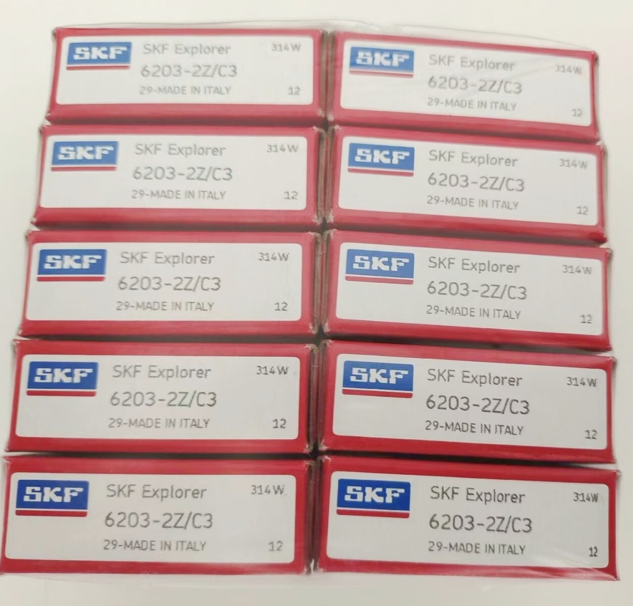 1PC SKF 6203-2Z/C3 single row deep groove ball bearing