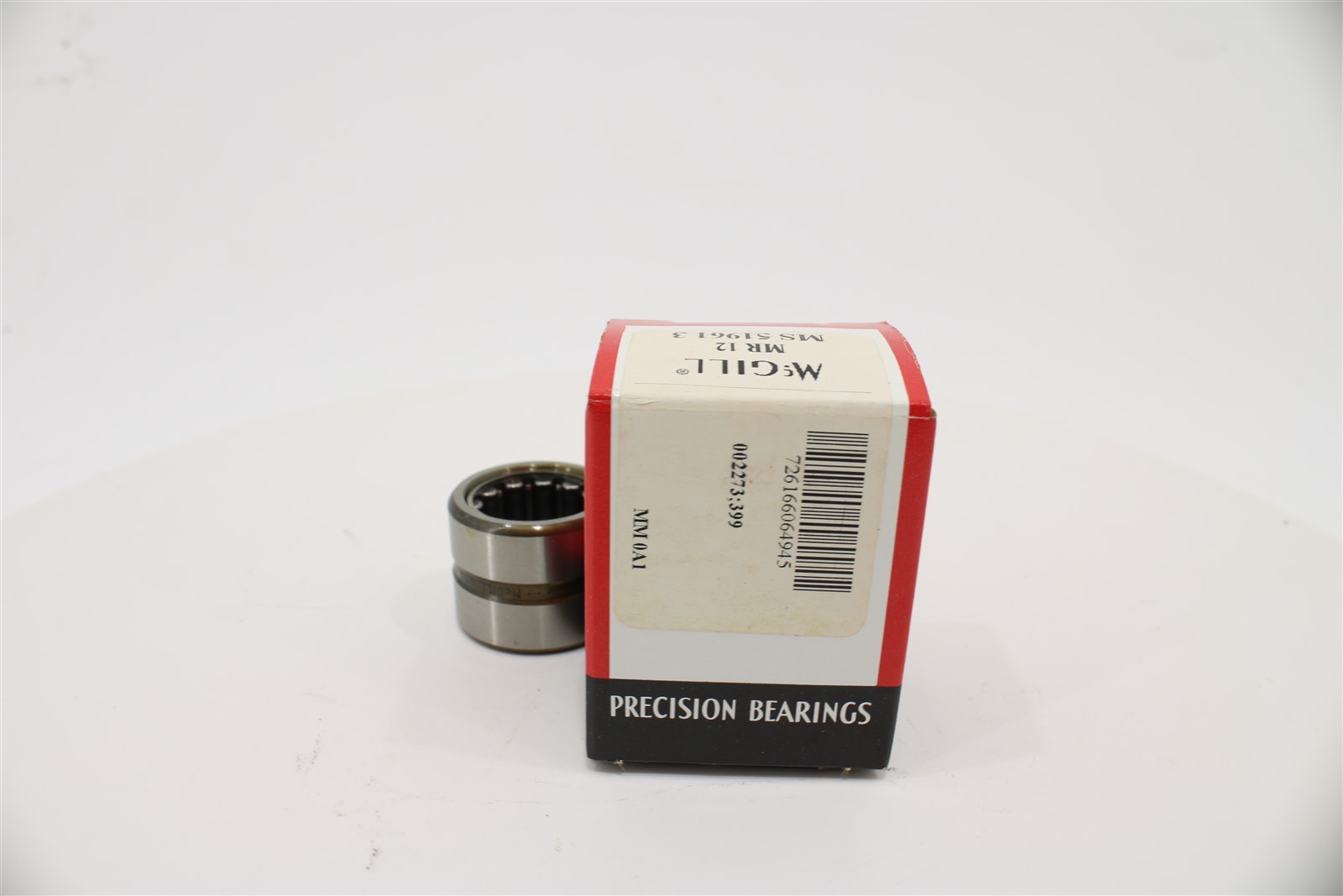 McGill MR 12 CAGEROL Needle Roller Bearing | 3/4″ Bore | 1-1/4″ OD | MS 51961-3