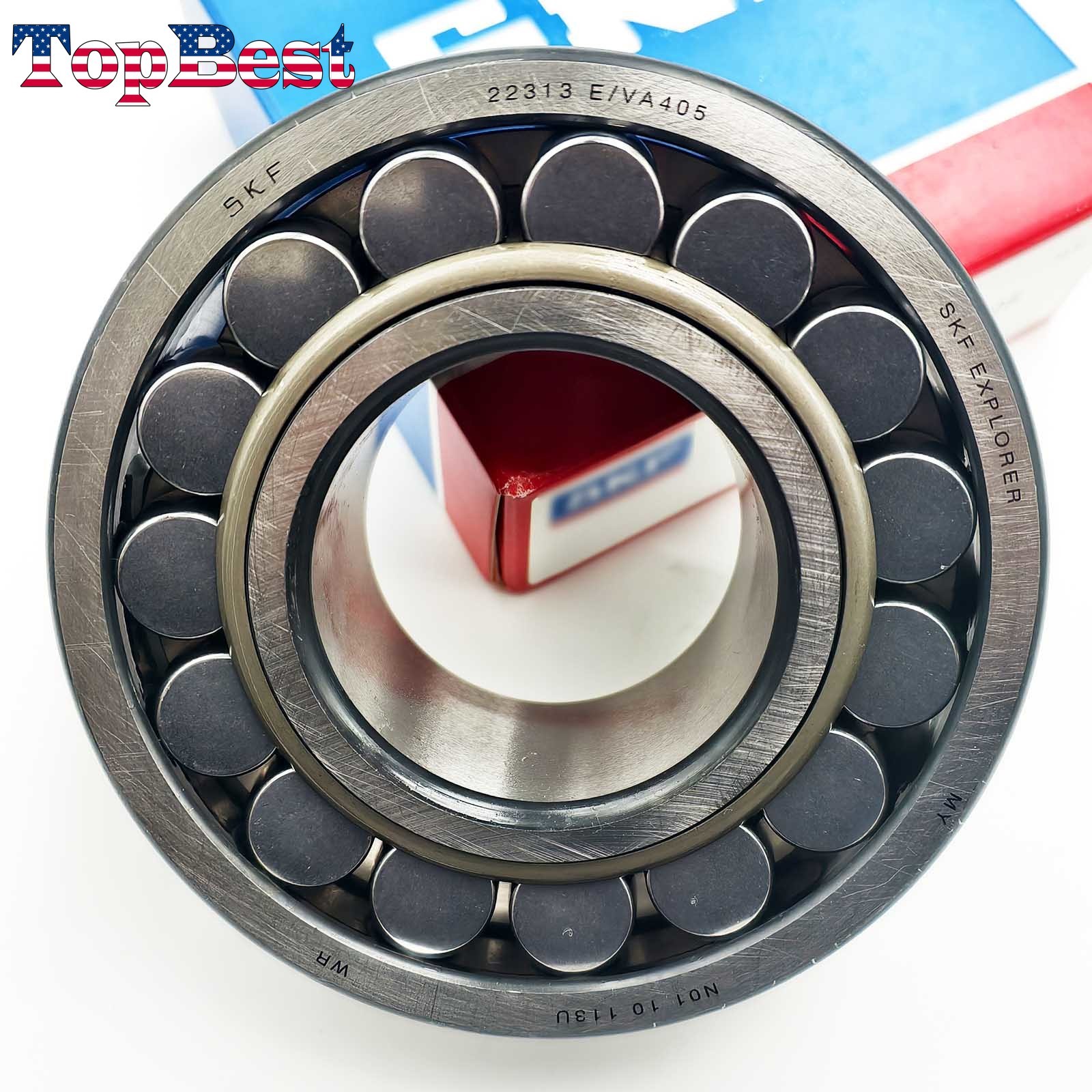 1pcs New Spherical Roller Bearing for SKF 22313 E/VA405 65x140x48mm