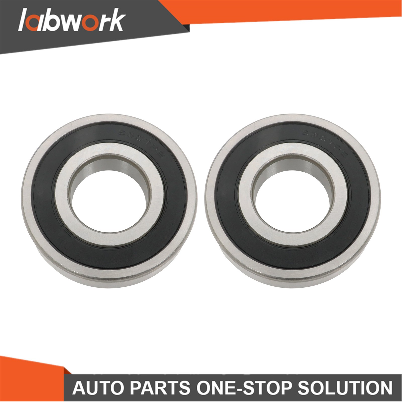 Labwork 6307-2RS Bearings 2 Pack 35x80x21mm Premium Rubber Seal Low Noise