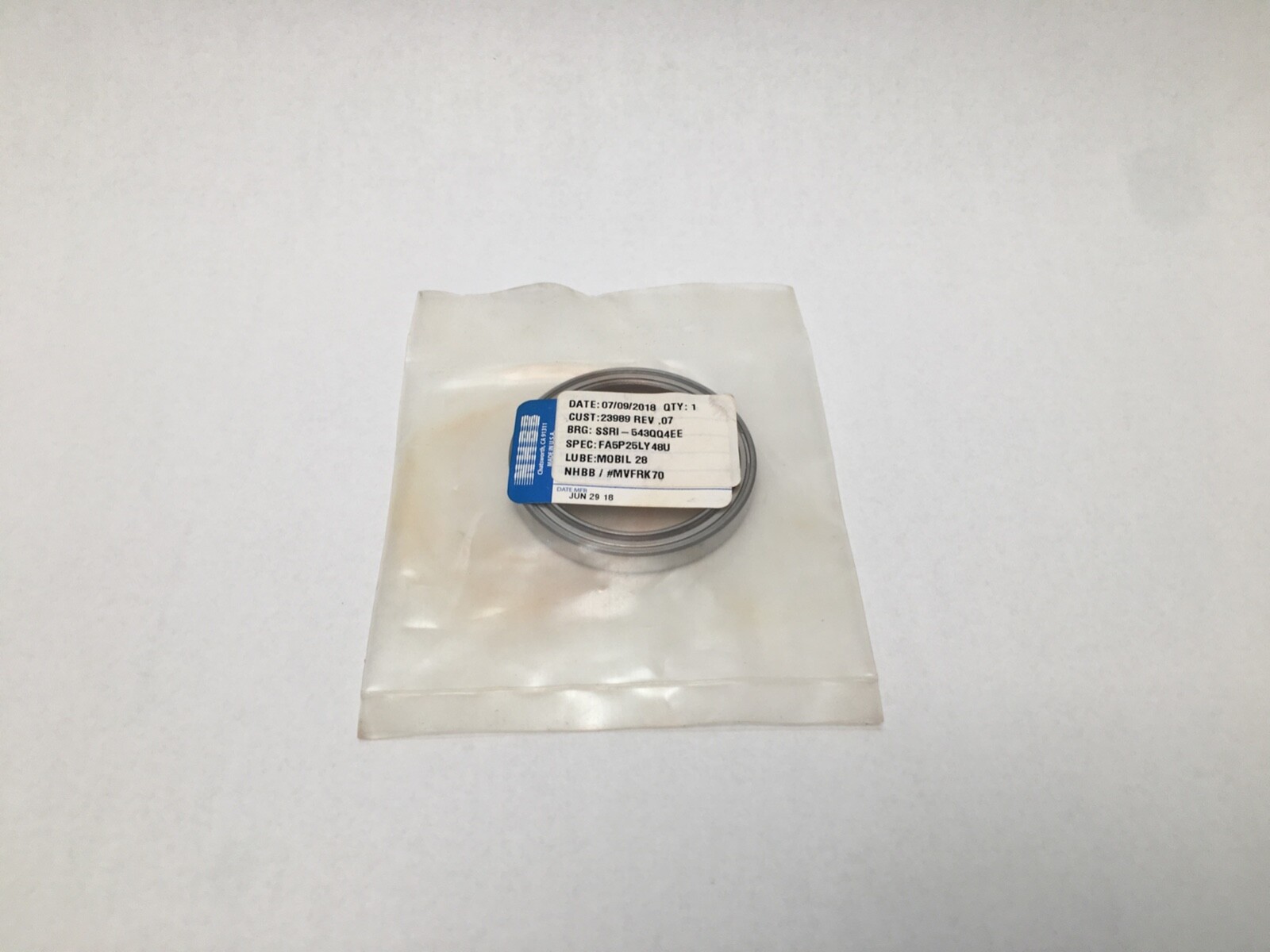 NHBB SSRI-543QQ4EE Bearing Sealed 1-9/16x2x9/32″ SS RI 543 QQ 4 EE B543 USA